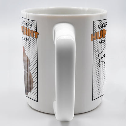 Happy Father's Day Human Servant, Your Tiny Furry Overlord - Personalized Custom Coffee Mug - CAT034_MG