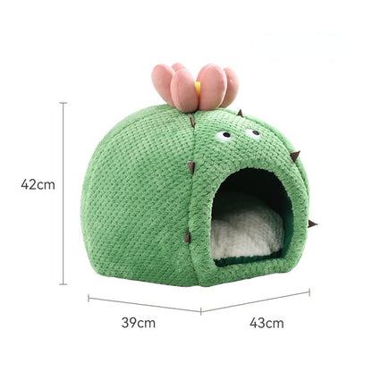 Cozy Cactus Pet Bed