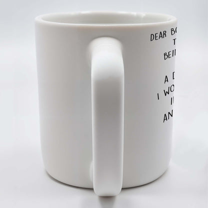 Thanks For Being My Boss Appreciation Coffee Mug - Personalized Custom Coffee Mug - COL028_MG