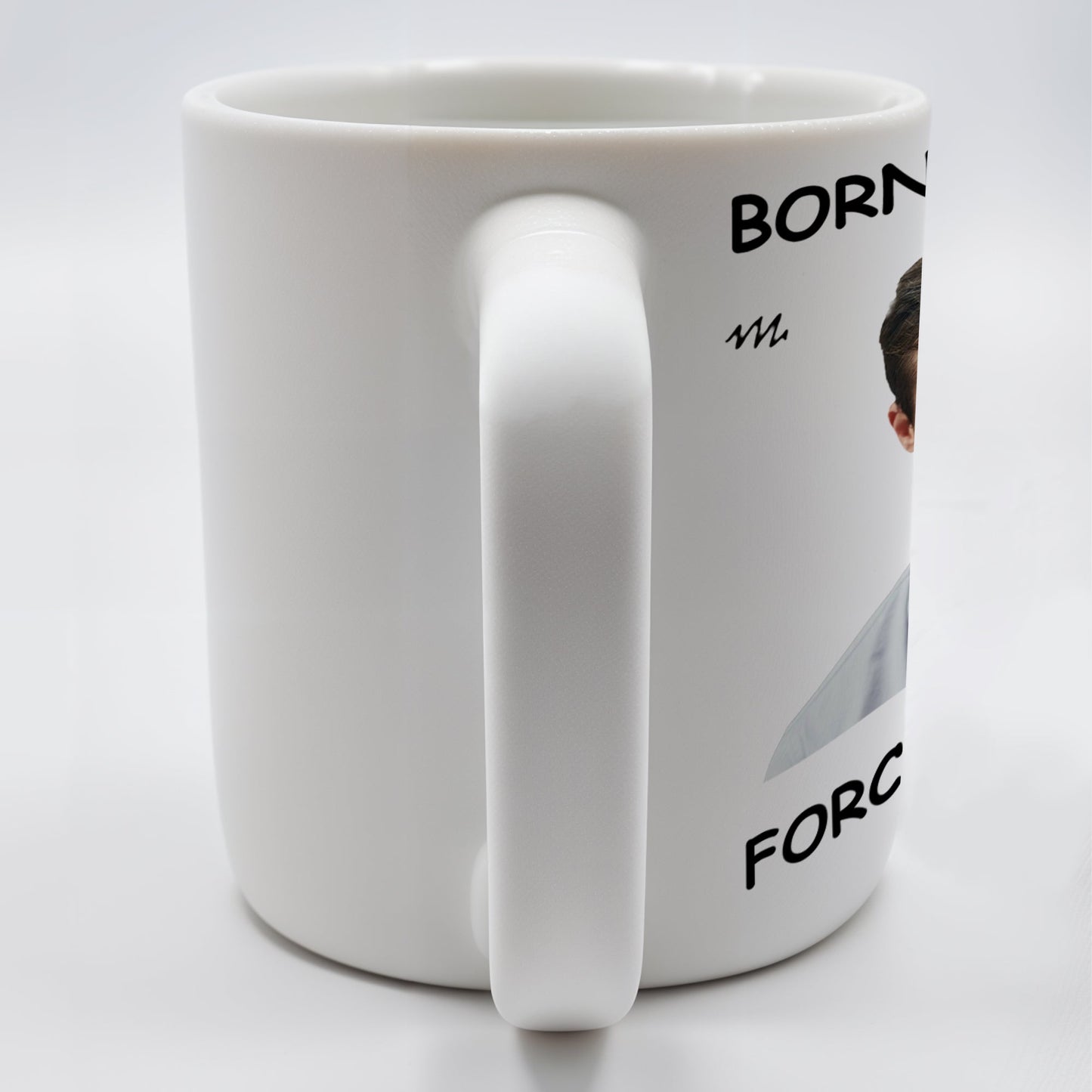 Born To Slay Forced To Work Office Humor Mug - Personalized Custom Coffee Mug - COL032_MG
