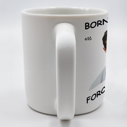 Born To Slay Forced To Work Office Humor Mug - Personalized Custom Coffee Mug - COL032_MG