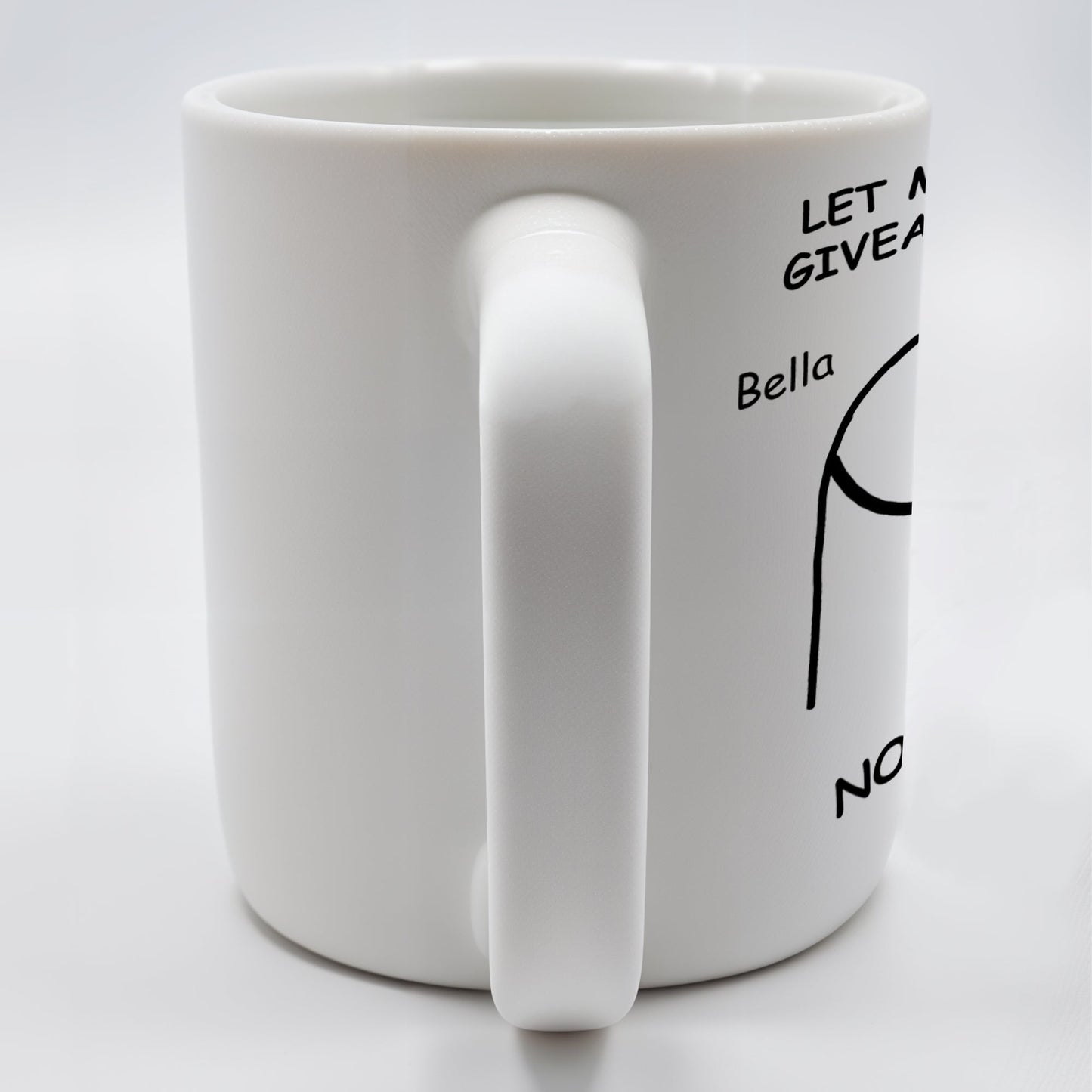 Let Me Check My Giveashitometer Nope Nothing Mug - Personalized Custom Coffee Mug - COL039_MG