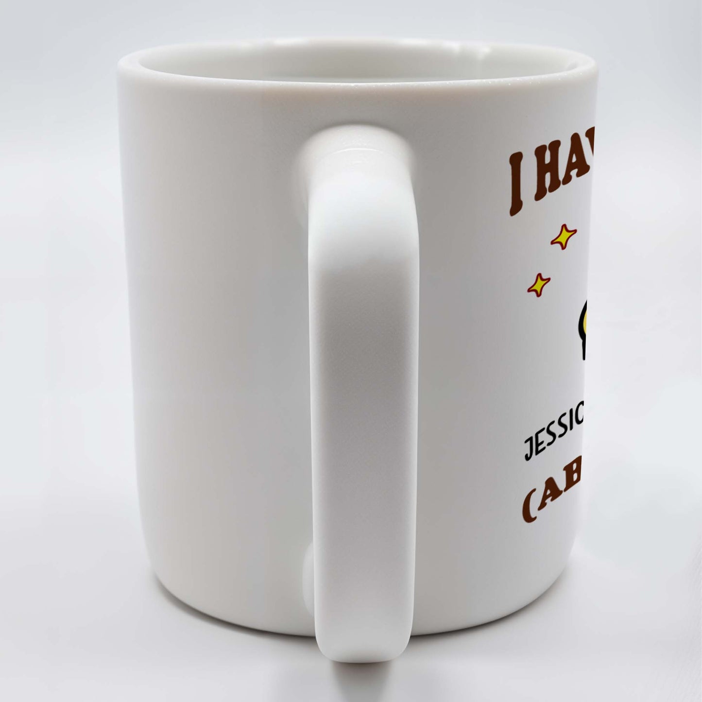 I Have Stability Ability To Stab With Cartoon Duck - Personalized Custom Coffee Mug - COL042_MG