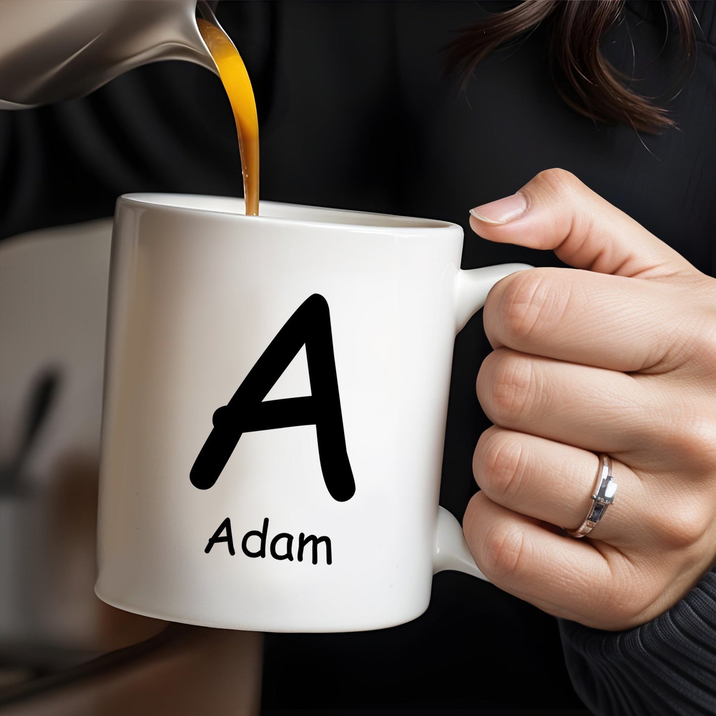 Turn Any Day Into A Smiley Day Mug - Personalized Custom Coffee Mug - COL043_MG