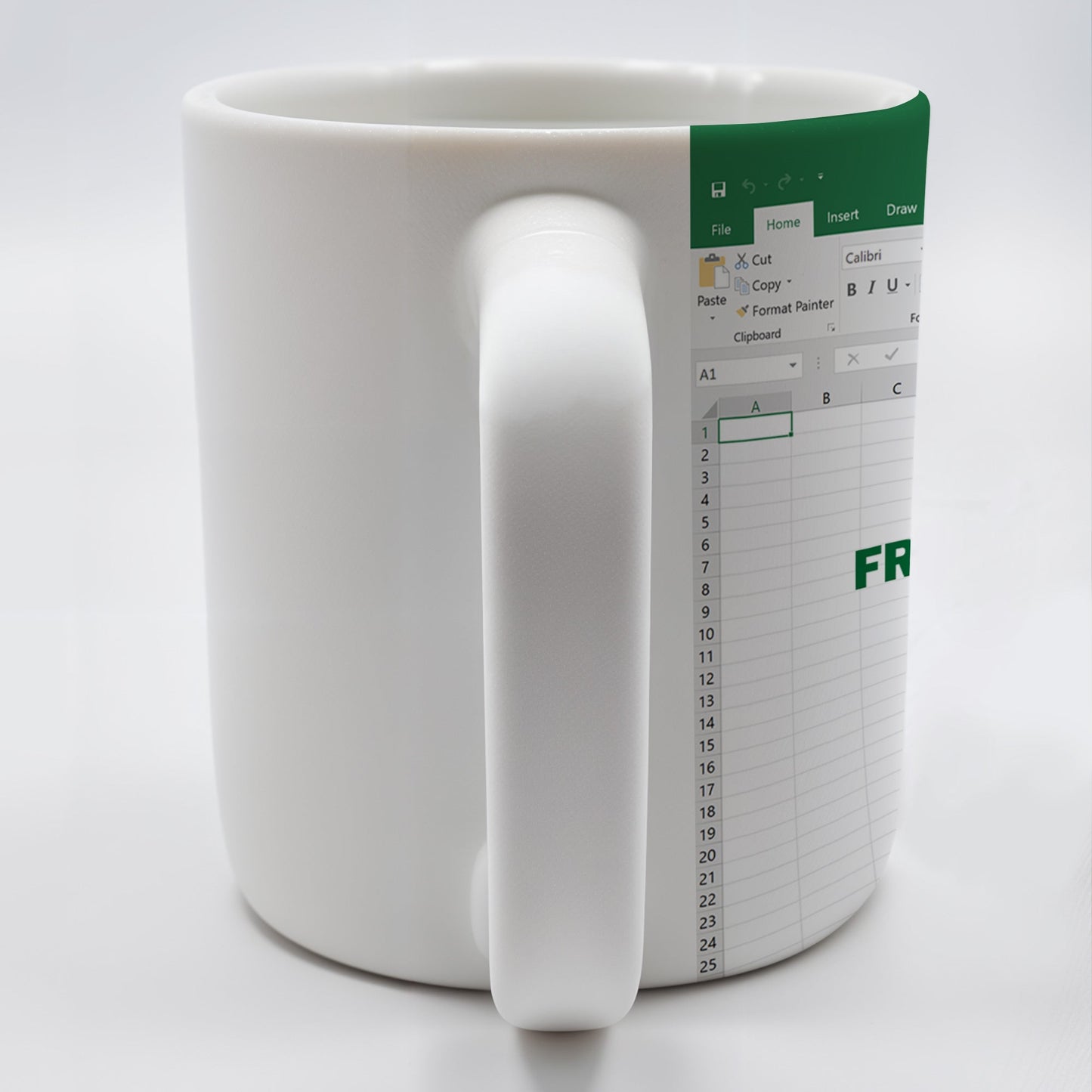 Freak In The Sheets With Excel Design - Personalized Custom Coffee Mug - COL047_MG
