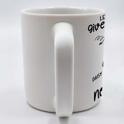 Let Me Check My Giveashitometer, Nope Nothing, Chicken And Mug Design - Personalized Custom Coffee Mug - COL048_MG