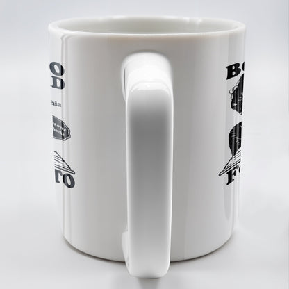 Born to Read Forced to Work Coffee Mug - Personalized Custom Coffee Mug - COL053_MG