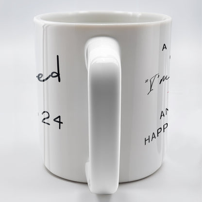 Wise Woman Happily Ever After Retirement Statement - Personalized Custom Coffee Mug - COL054_MG