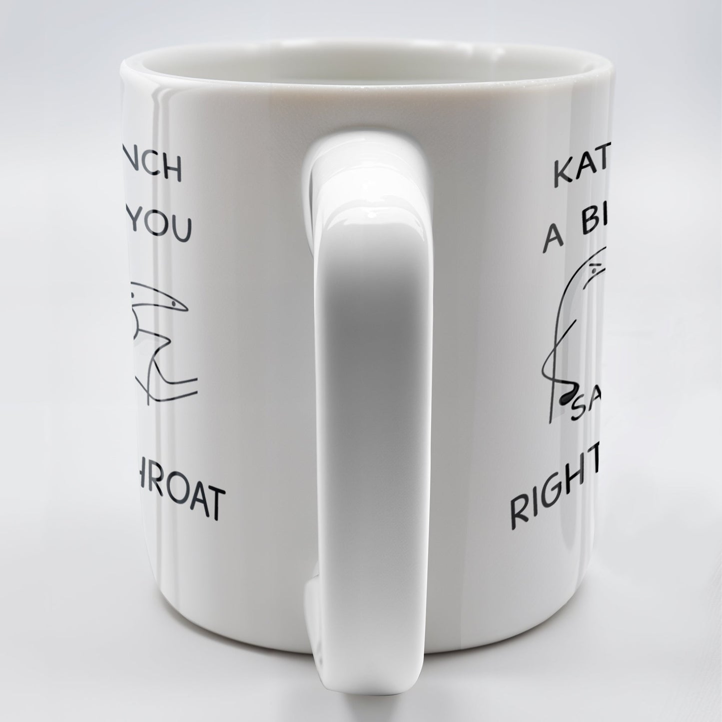I'd Punch A B*tch for You Right in the Throat Coffee Mug - Personalized Custom Coffee Mug - COL056_MG