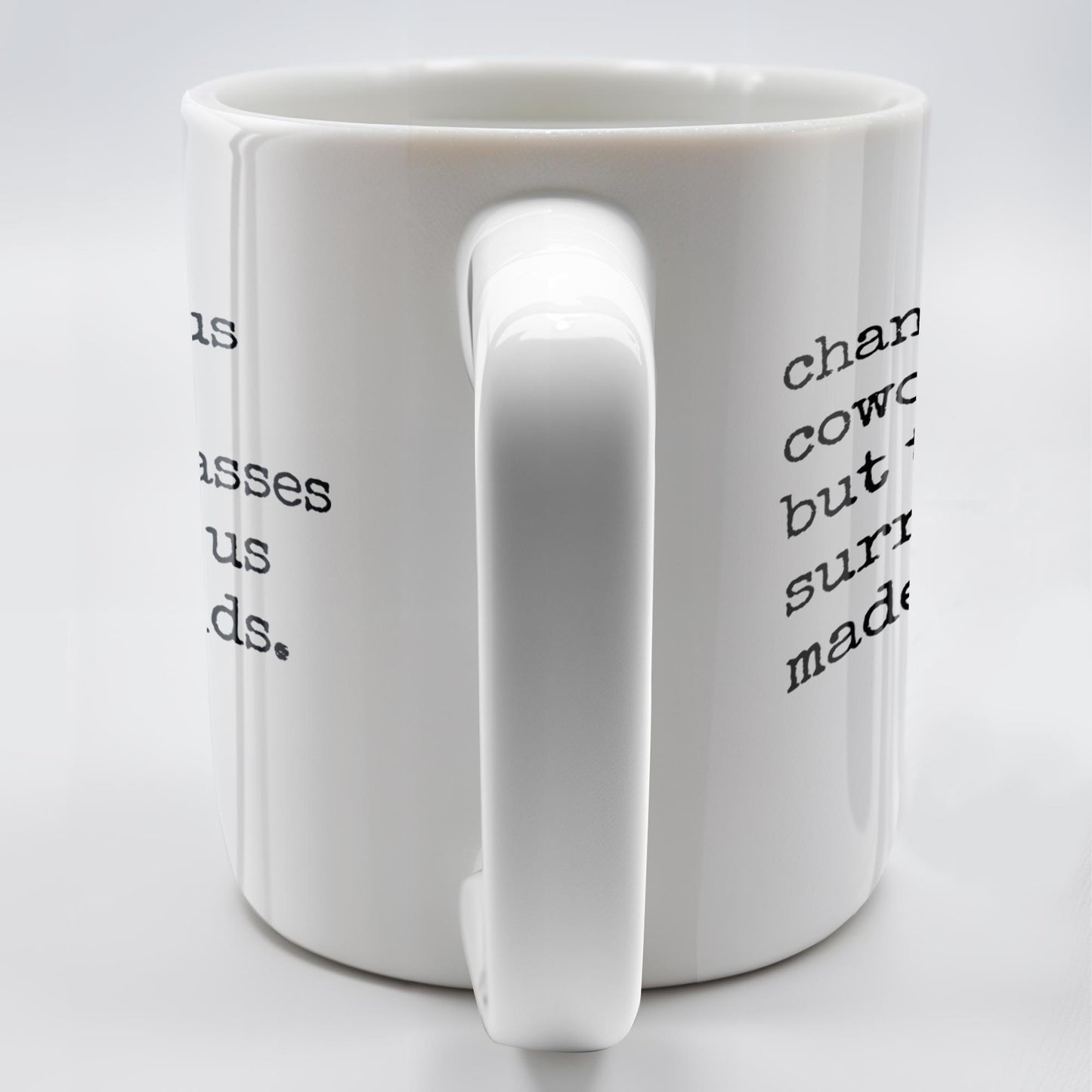 Chance Made Us Coworkers Friendship Quote - Personalized Custom Coffee Mug - COL065_MG