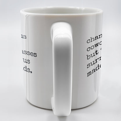 Chance Made Us Coworkers Friendship Quote - Personalized Custom Coffee Mug - COL065_MG