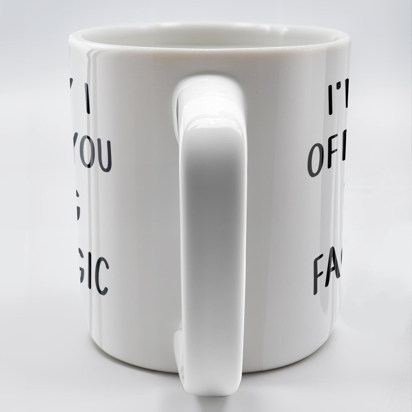 Sorry I Offended You Using Facts And Logic Mug - Personalized Custom Coffee Mug - COL079_MG