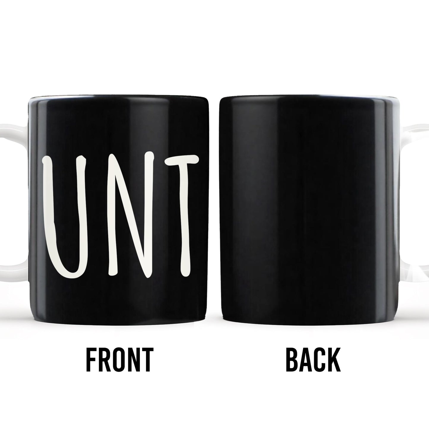 The Best Aunt Ever Custom Mug - Personalized Custom Coffee Mug - COL081_MG
