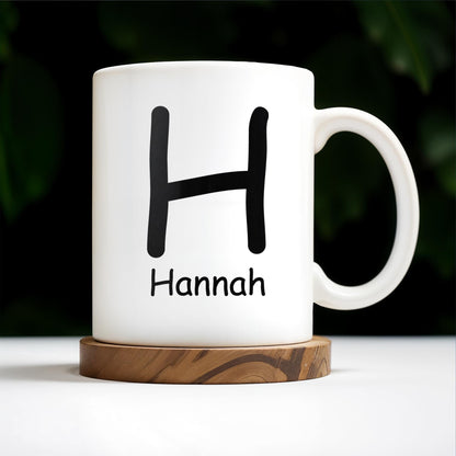 Difference Maker Appreciation Mug With Monogram - Personalized Custom Coffee Mug - COL085_MG