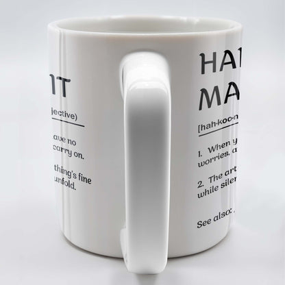 Hakuna Mafuckit, Let The Show Carry On - Personalized Custom Coffee Mug - COL098_MG