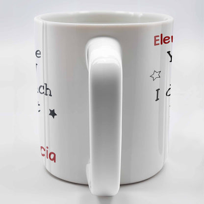 You're The Reason I Don't [Heart] People At Work Mug - Personalized Custom Coffee Mug - COL100_MG