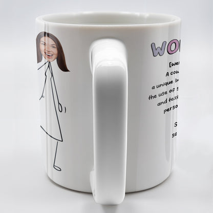 Work Bestie Unique Bond With Coworker - Personalized Custom Coffee Mug - COL108_MG