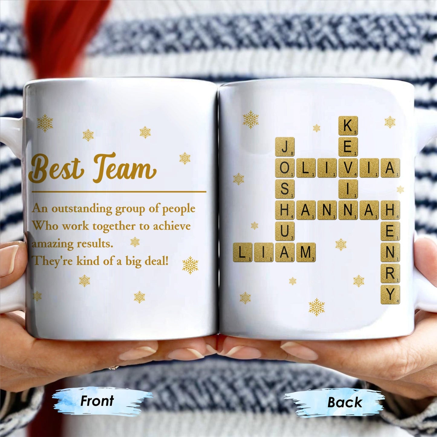 Best Team, Outstanding Group Of People Coffee Mug - Personalized Custom Coffee Mug - COL118_MG