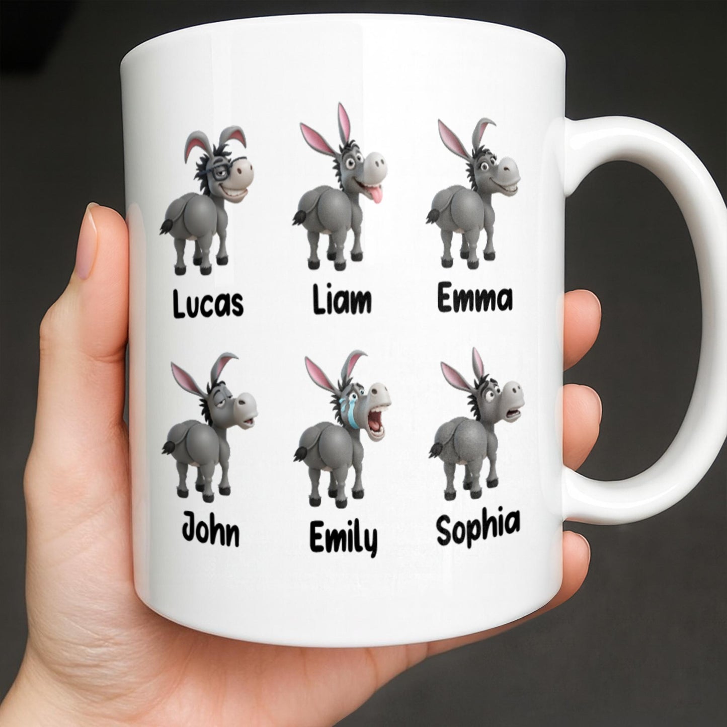 Coworkers To Friends With Potty Mouth & Conversations - Personalized Custom Coffee Mug - COL125_MG