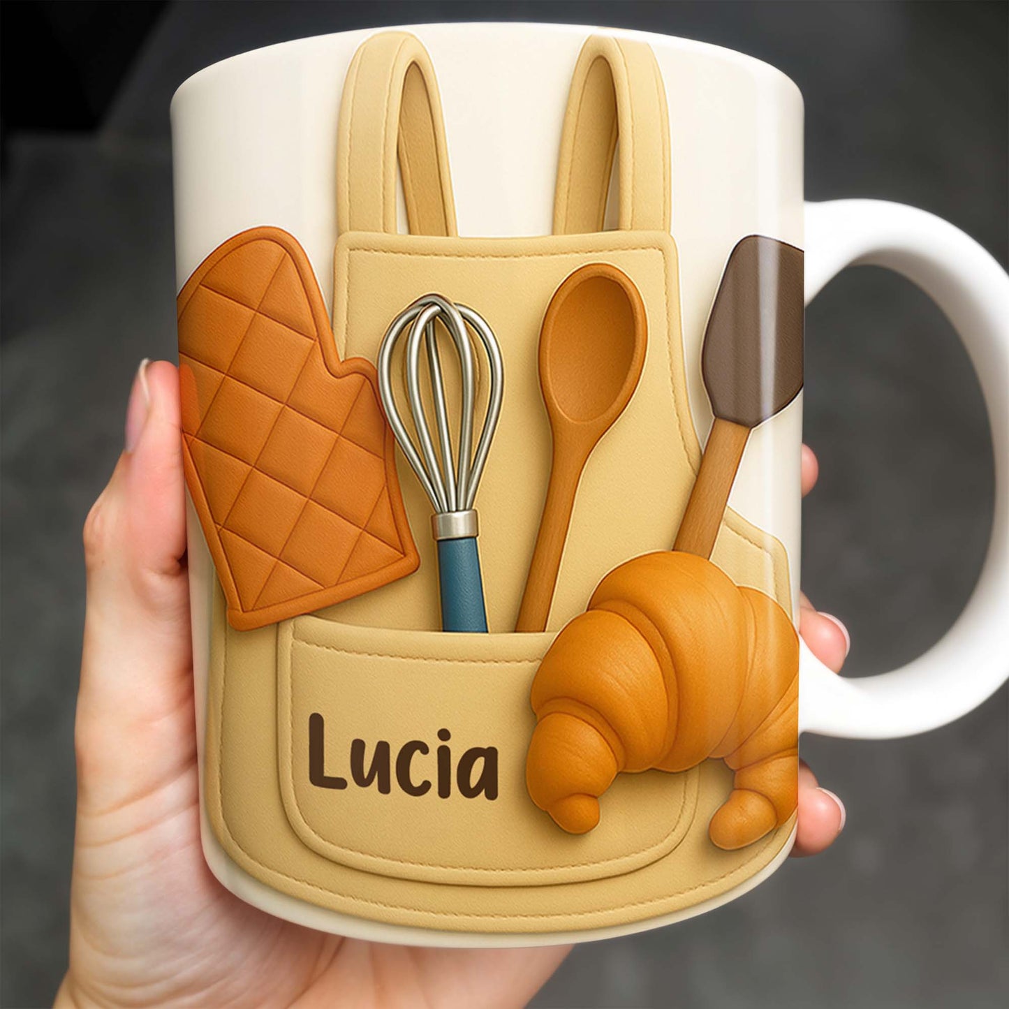 Celebrate Your Passion For Baking With Delightful Kitchen Tools - Personalized Custom Coffee Mug - COOK003_MG