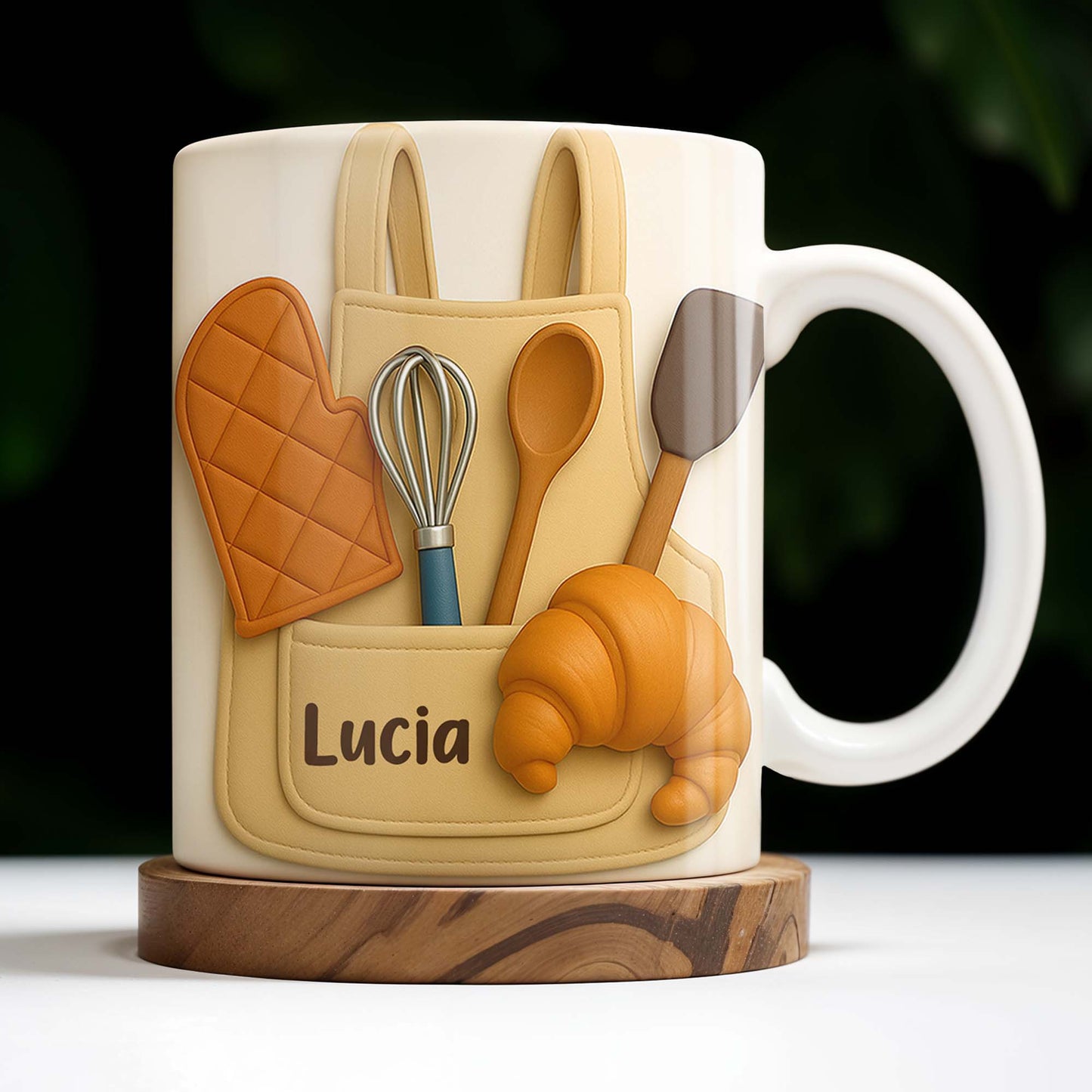 Celebrate Your Passion For Baking With Delightful Kitchen Tools - Personalized Custom Coffee Mug - COOK003_MG