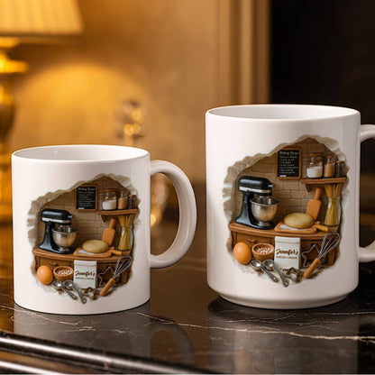 Create Your Own Cozy Baking Corner - Personalized Custom Coffee Mug - COOK026_MG