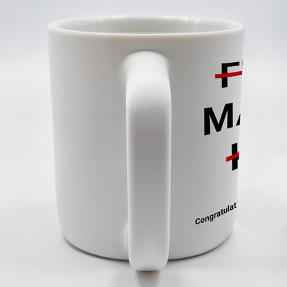 Congratulations You Made a Great Choice With Smiling Faces - Personalized Custom Coffee Mug - CPL100_MG