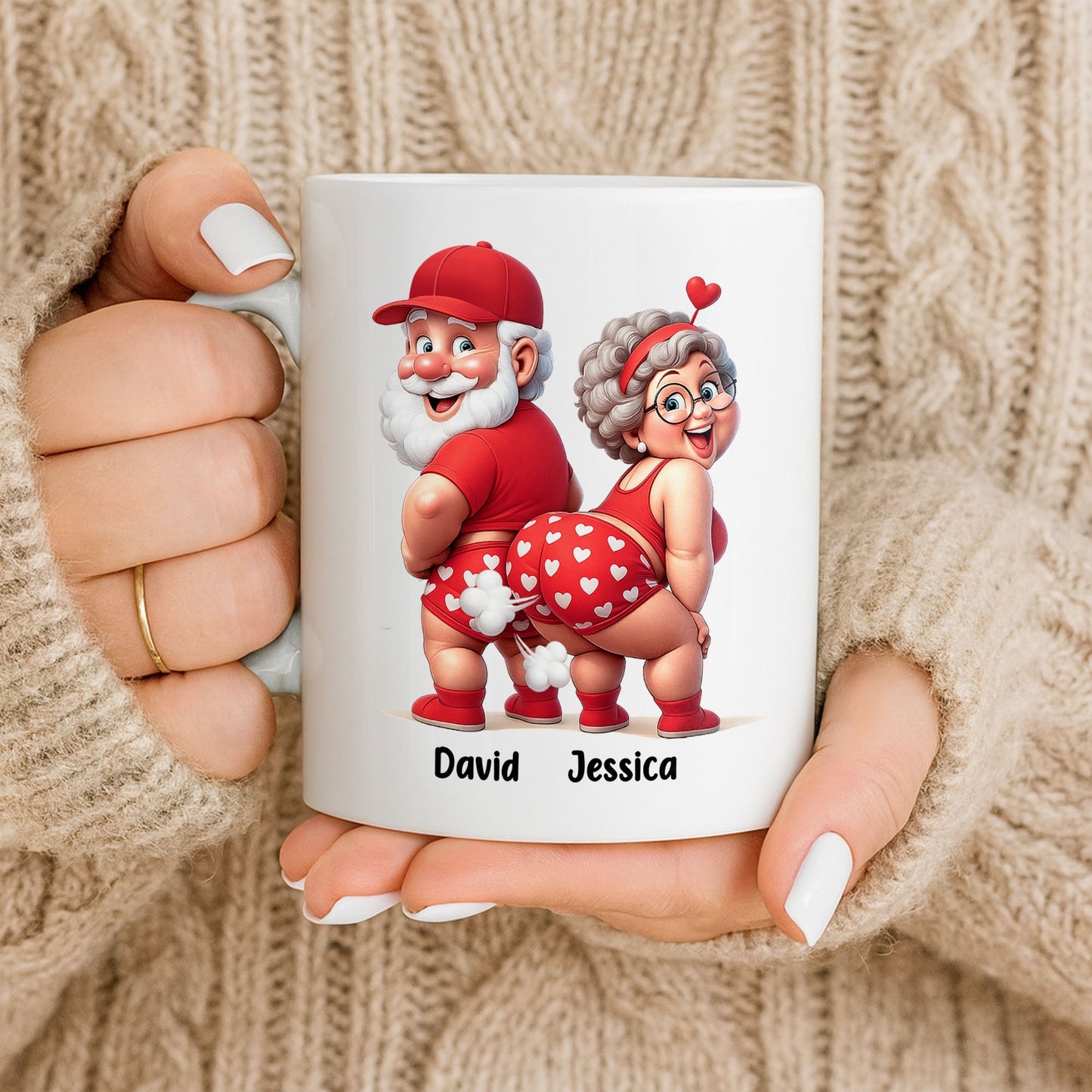 Couples That Fart Together Stay Together - Personalized Custom Coffee Mug - CPL1034_MG