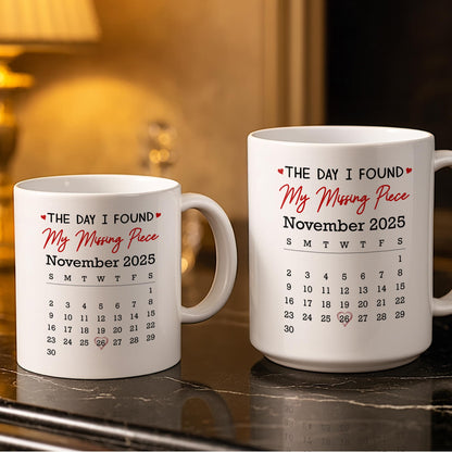 Capture Special Moments, Cityscape With Romantic Couple - Personalized Custom Coffee Mug - CPL1039_MG