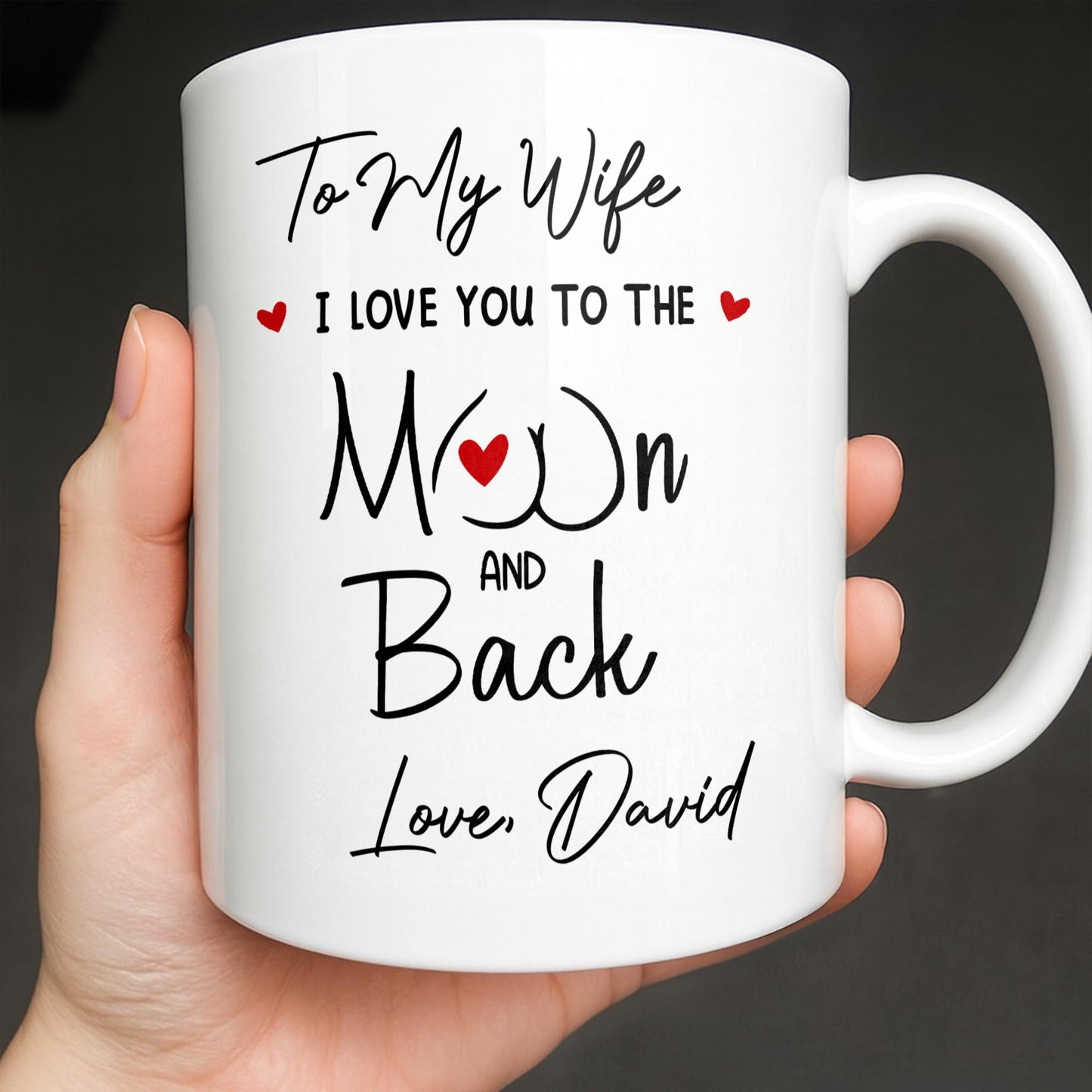 Capture Your Special Moments With A Customizable Couple Design - Personalized Custom Coffee Mug - CPL1056_MG