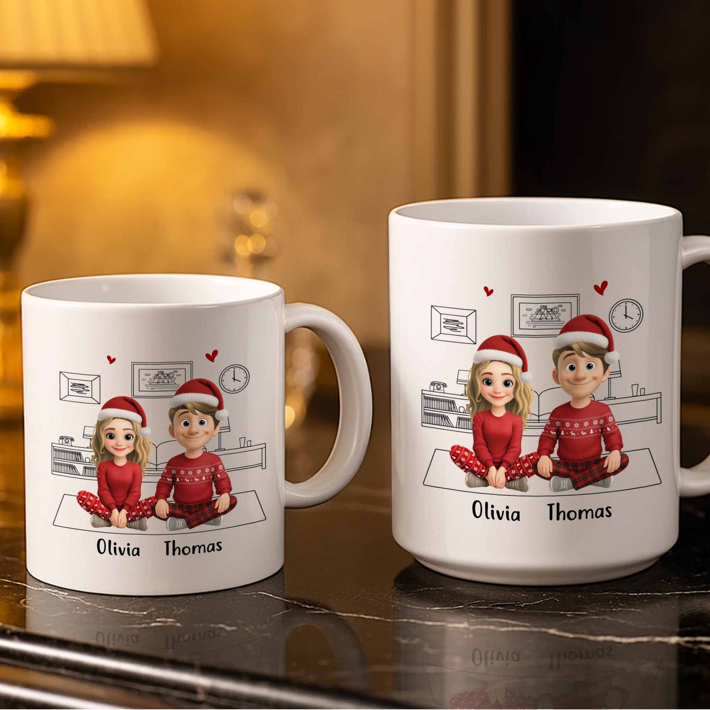 Only One I Want To Annoy, Text And Stars Design - Personalized Custom Coffee Mug - CPL1057_MG