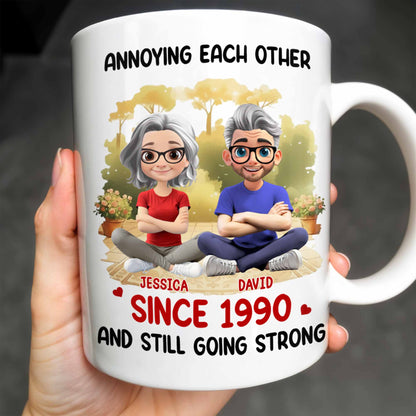 Annoying Each Other And Still Going Strong Coffee Mug - Personalized Custom Coffee Mug - CPL1094_MG