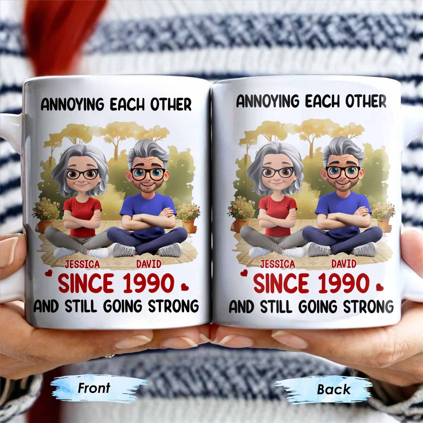 Annoying Each Other And Still Going Strong Coffee Mug - Personalized Custom Coffee Mug - CPL1094_MG