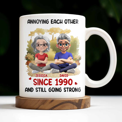 Annoying Each Other And Still Going Strong Coffee Mug - Personalized Custom Coffee Mug - CPL1094_MG