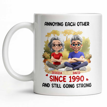 Annoying Each Other And Still Going Strong Coffee Mug - Personalized Custom Coffee Mug - CPL1094_MG