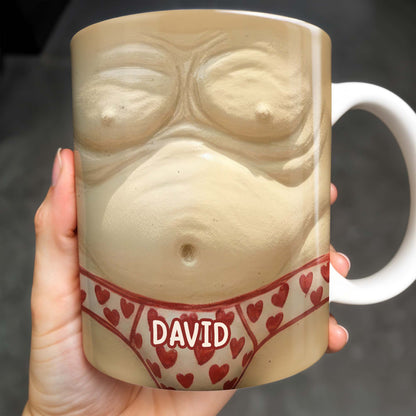 Personalized Couple Body Mug - Personalized Custom Coffee Mug - CPL1124_MG