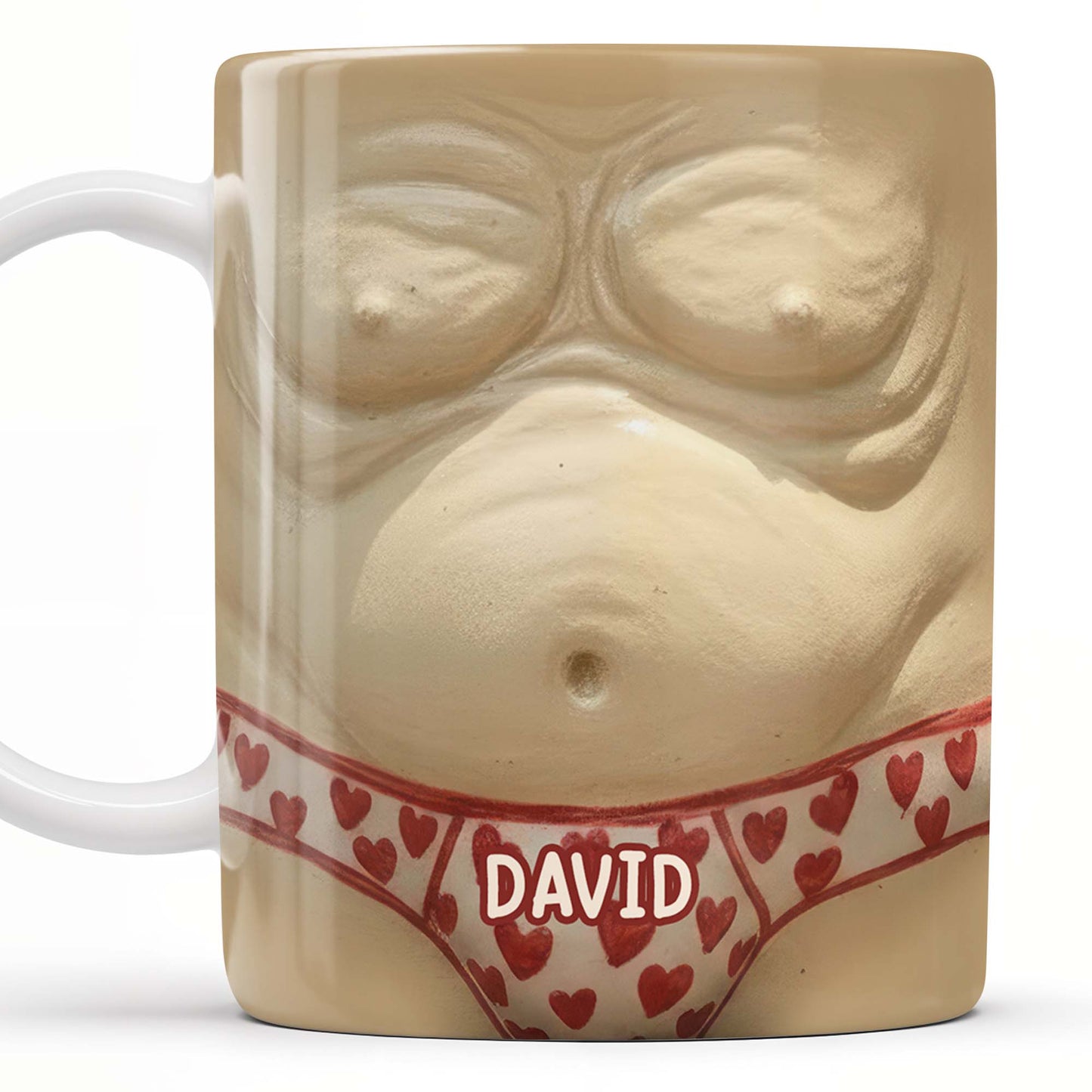 Personalized Couple Body Mug - Personalized Custom Coffee Mug - CPL1124_MG