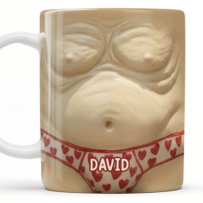 Personalized Couple Body Mug - Personalized Custom Coffee Mug - CPL1124_MG