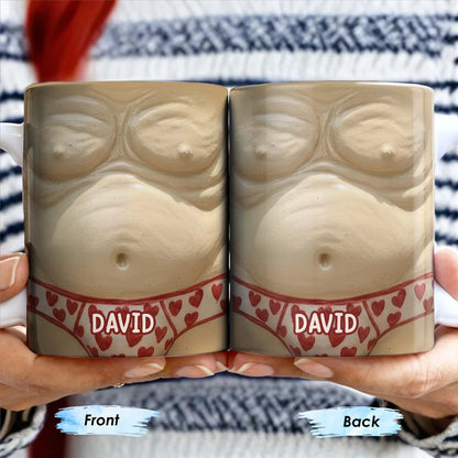 Personalized Couple Body Mug - Personalized Custom Coffee Mug - CPL1124_MG