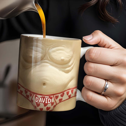 Personalized Couple Body Mug - Personalized Custom Coffee Mug - CPL1124_MG