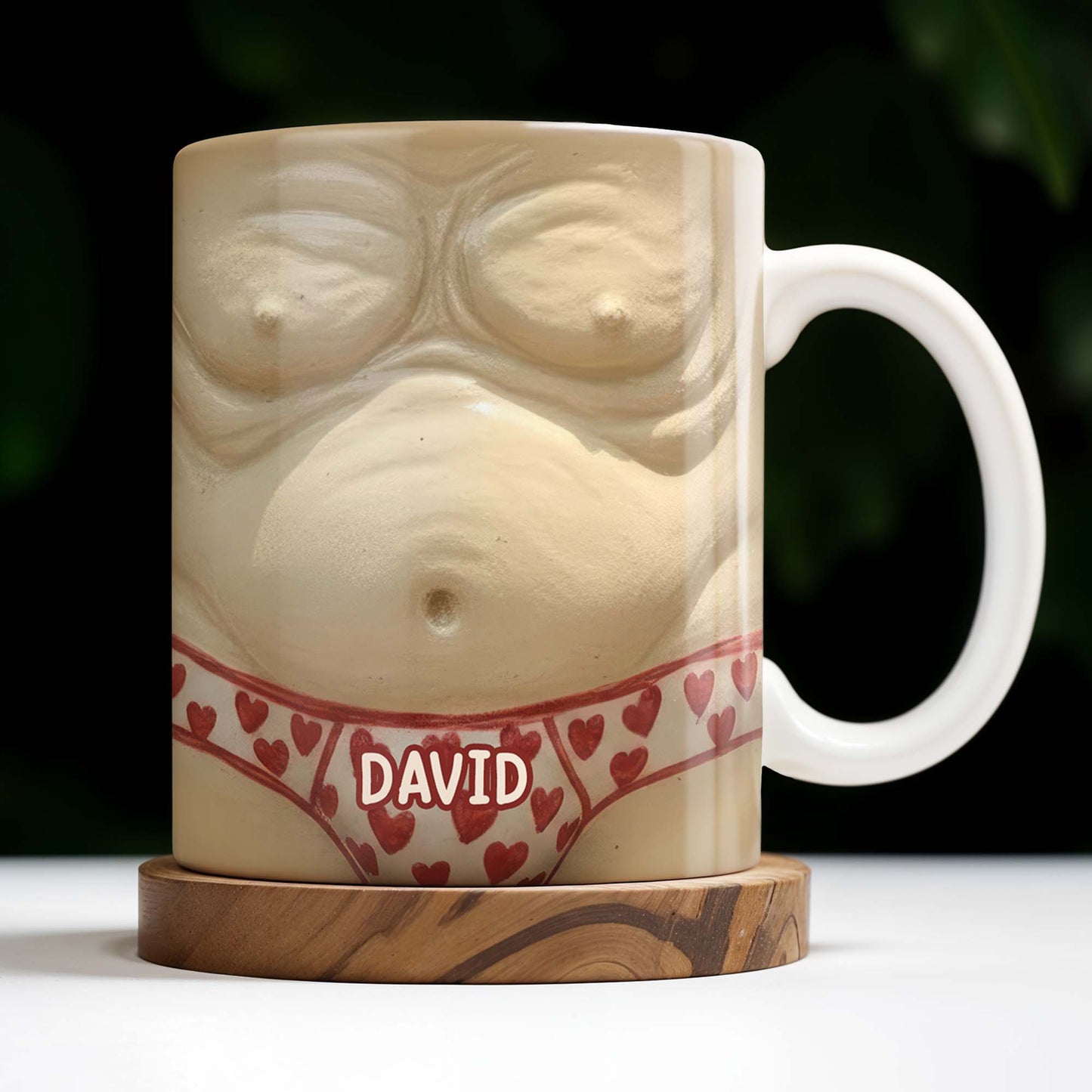 Personalized Couple Body Mug - Personalized Custom Coffee Mug - CPL1124_MG