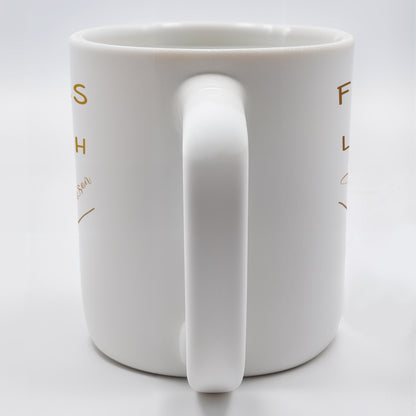 From Our First Kiss Till Our Last Breath, Holding Hands - Personalized Custom Coffee Mug - CPL118_MG