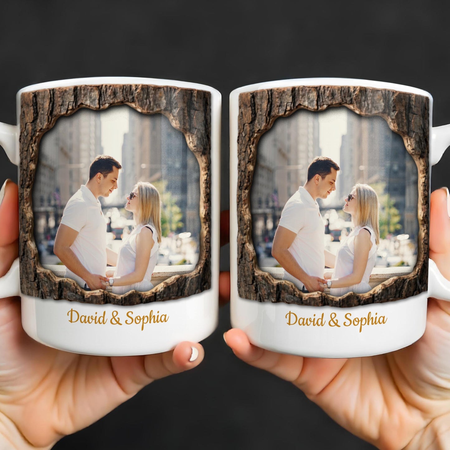 Create Cherished Memories With Custom Photo - Personalized Custom Coffee Mug - CPL1279_MG
