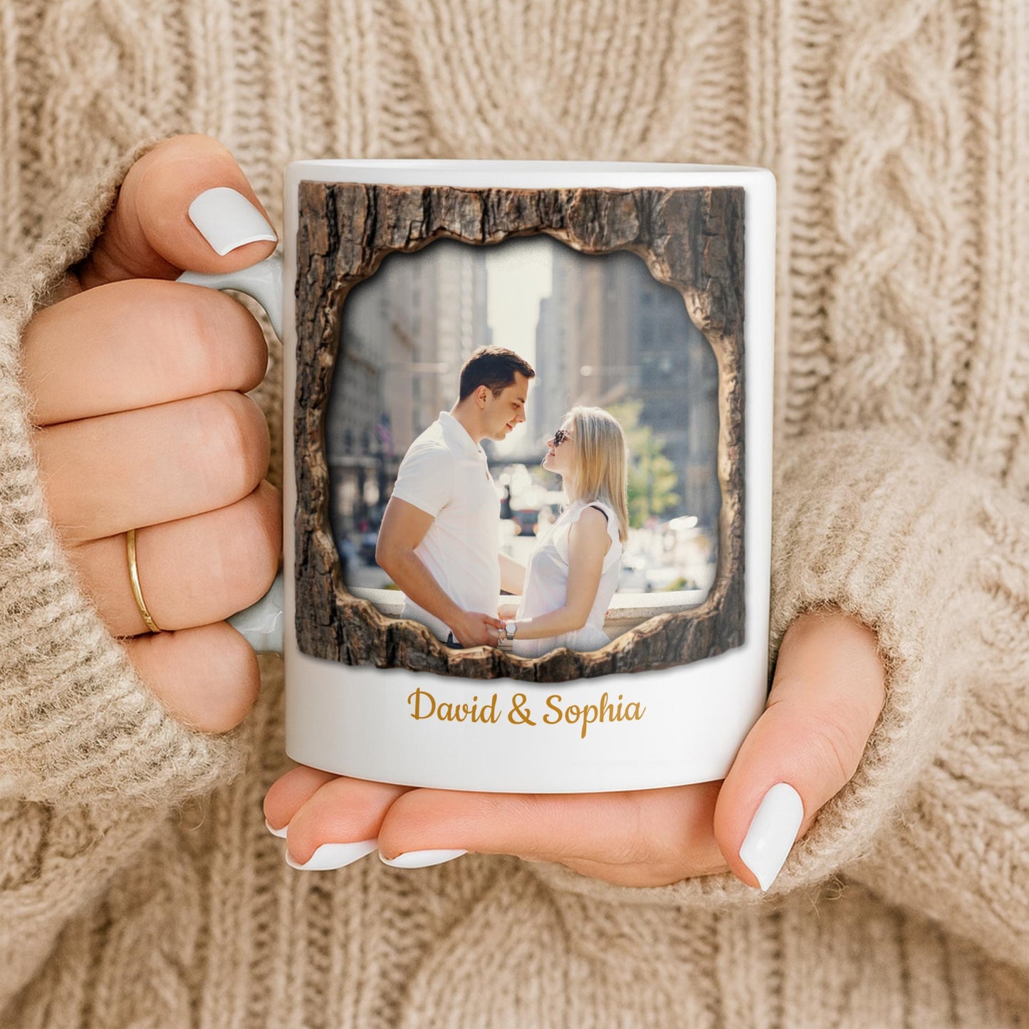 Create Cherished Memories With Custom Photo - Personalized Custom Coffee Mug - CPL1279_MG