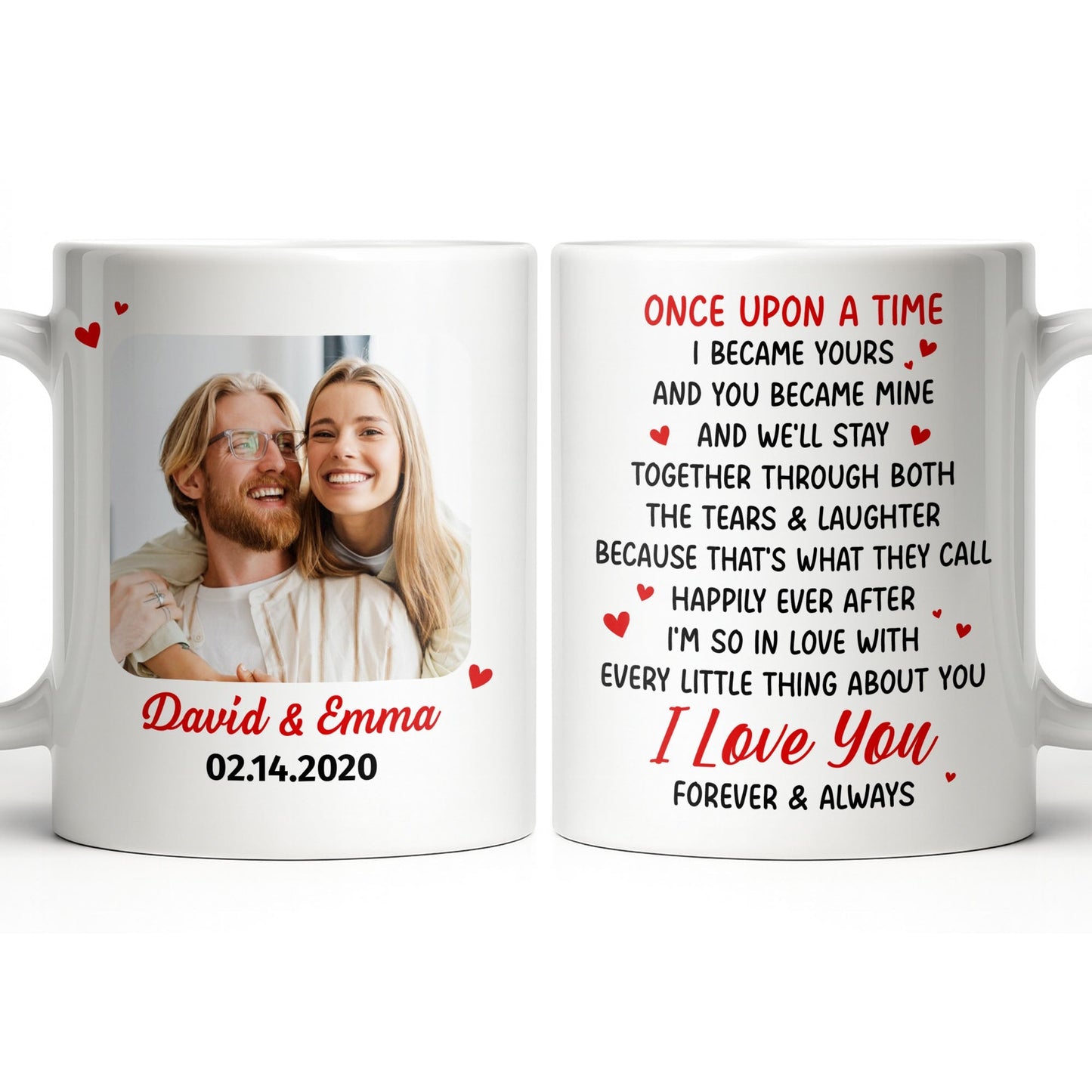 Customize With Your Favorite Photo And Special Date - Personalized Custom Coffee Mug - CPL1328_MG