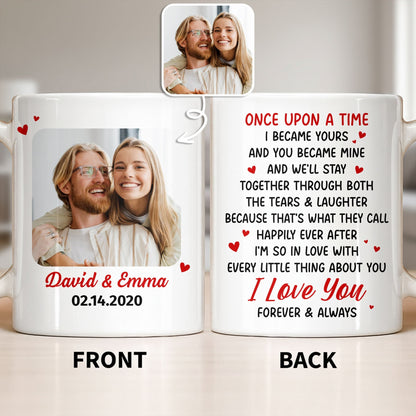 Customize With Your Favorite Photo And Special Date - Personalized Custom Coffee Mug - CPL1328_MG