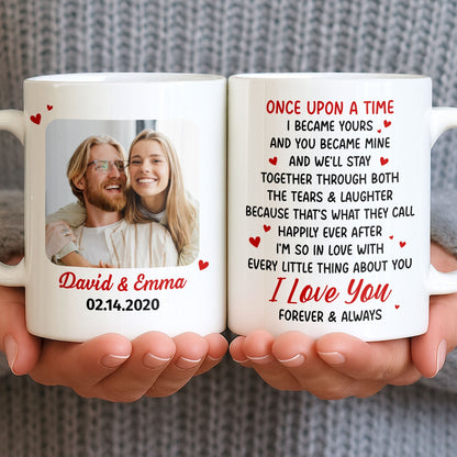 Customize With Your Favorite Photo And Special Date - Personalized Custom Coffee Mug - CPL1328_MG