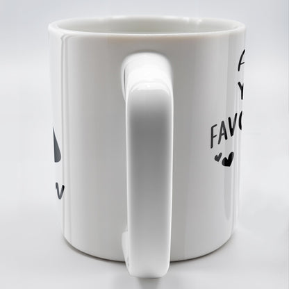 Favorite Cardio Workout Personalized Love Design - Personalized Custom Coffee Mug - CPL136_MG