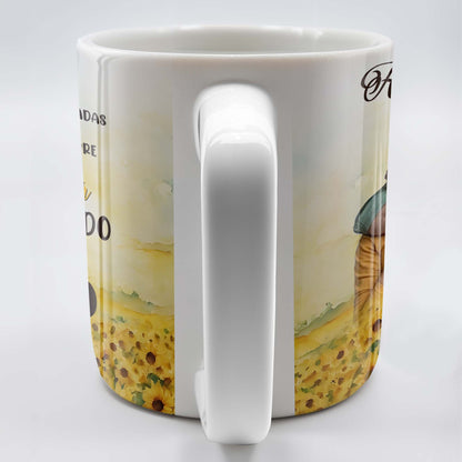 To My Wife, My Queen Forever With Love Grumpy Old Husband - Personalized Custom Coffee Mug - CPL147_MG