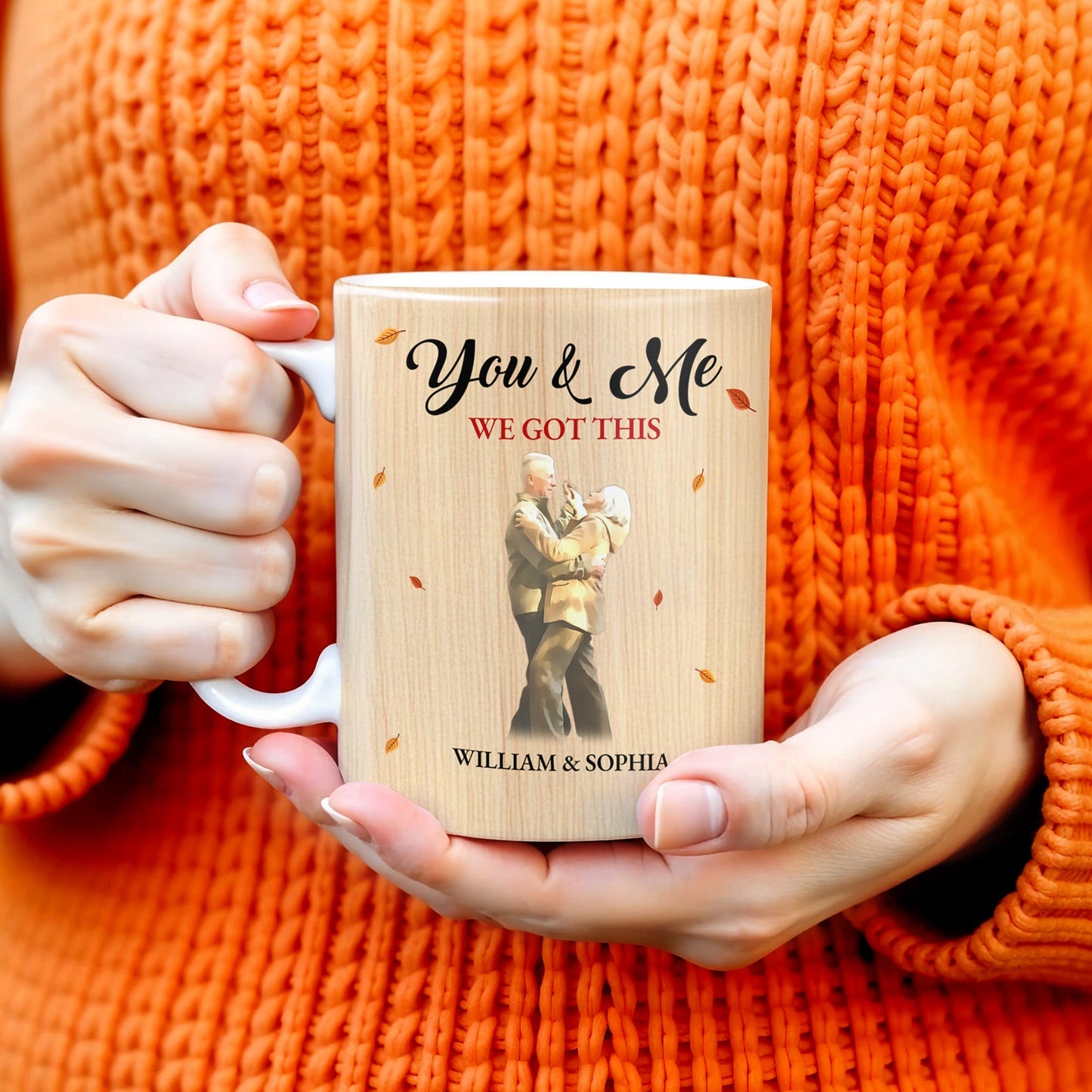 You And Me, We Got This, Couple In Love Design - Personalized Custom Coffee Mug - CPL165_MG